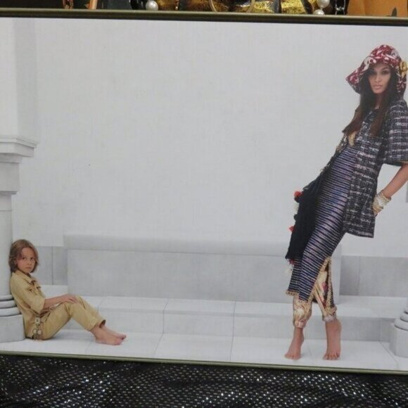 CHANEL KARL LAGERFELD art prints Cruise Dubai Collection Hudson Kroenig 2014/15 - Picture 6 of 12